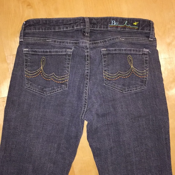 Gray bootleg jeans with stretch - Picture 2 of 4